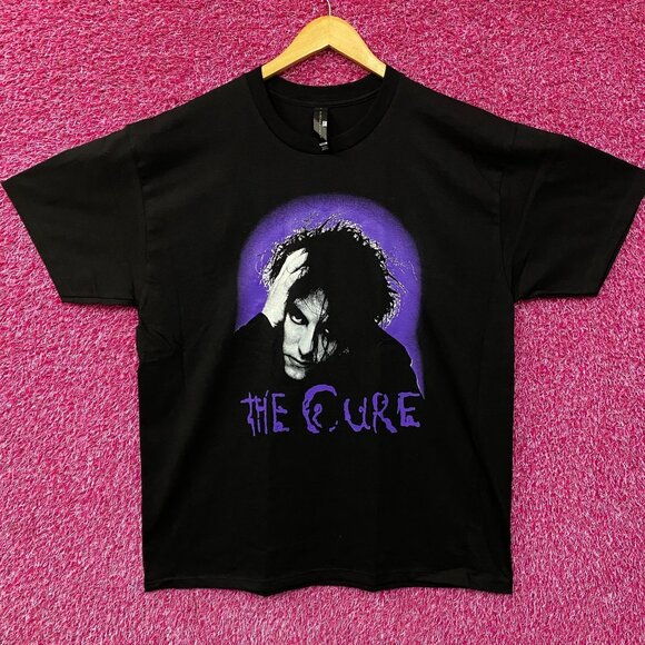 The Cure- Face Logo Robert Smith Graphic Design T-Shirt XL - Picture 1 of 4